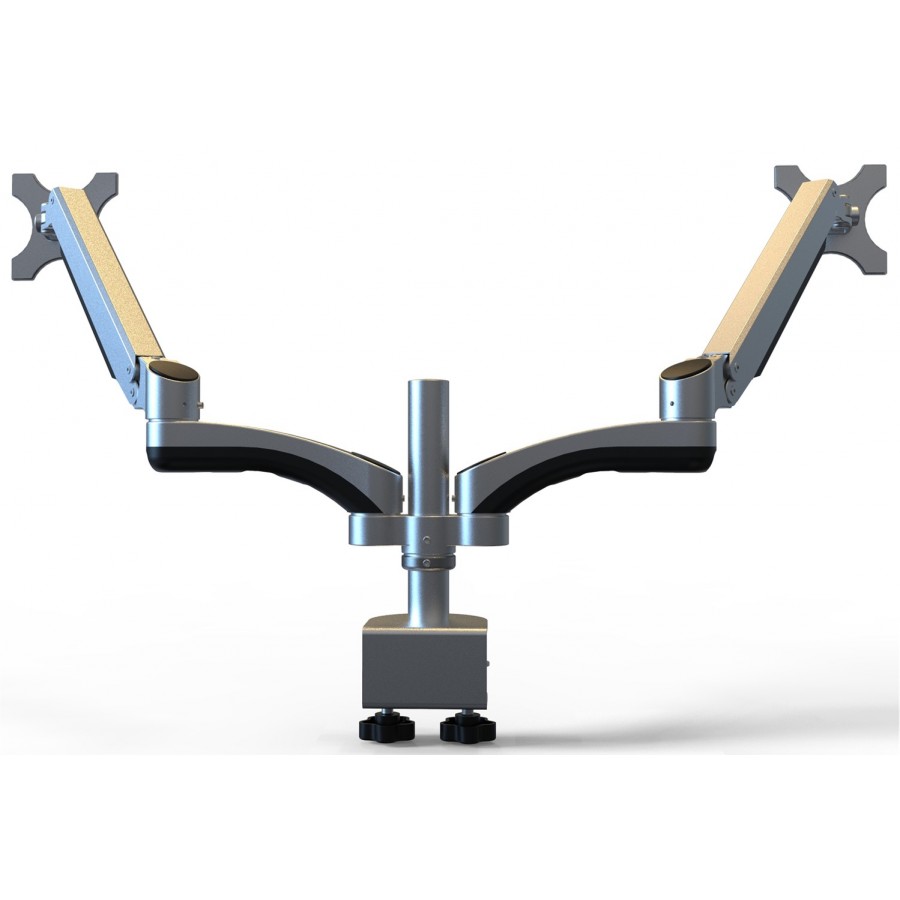 Dual Monitor Arm For Screens 15" - 27"